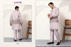 Couture Koti by Shubhvastra Viscose Silk Mens Kurta With Koti Bottom Exporters In India
